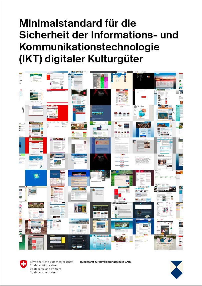 Minimalstandard für die Sicherheit der Informations- und Kommunikationstechnologie (IKT) digitaler Kulturgüter