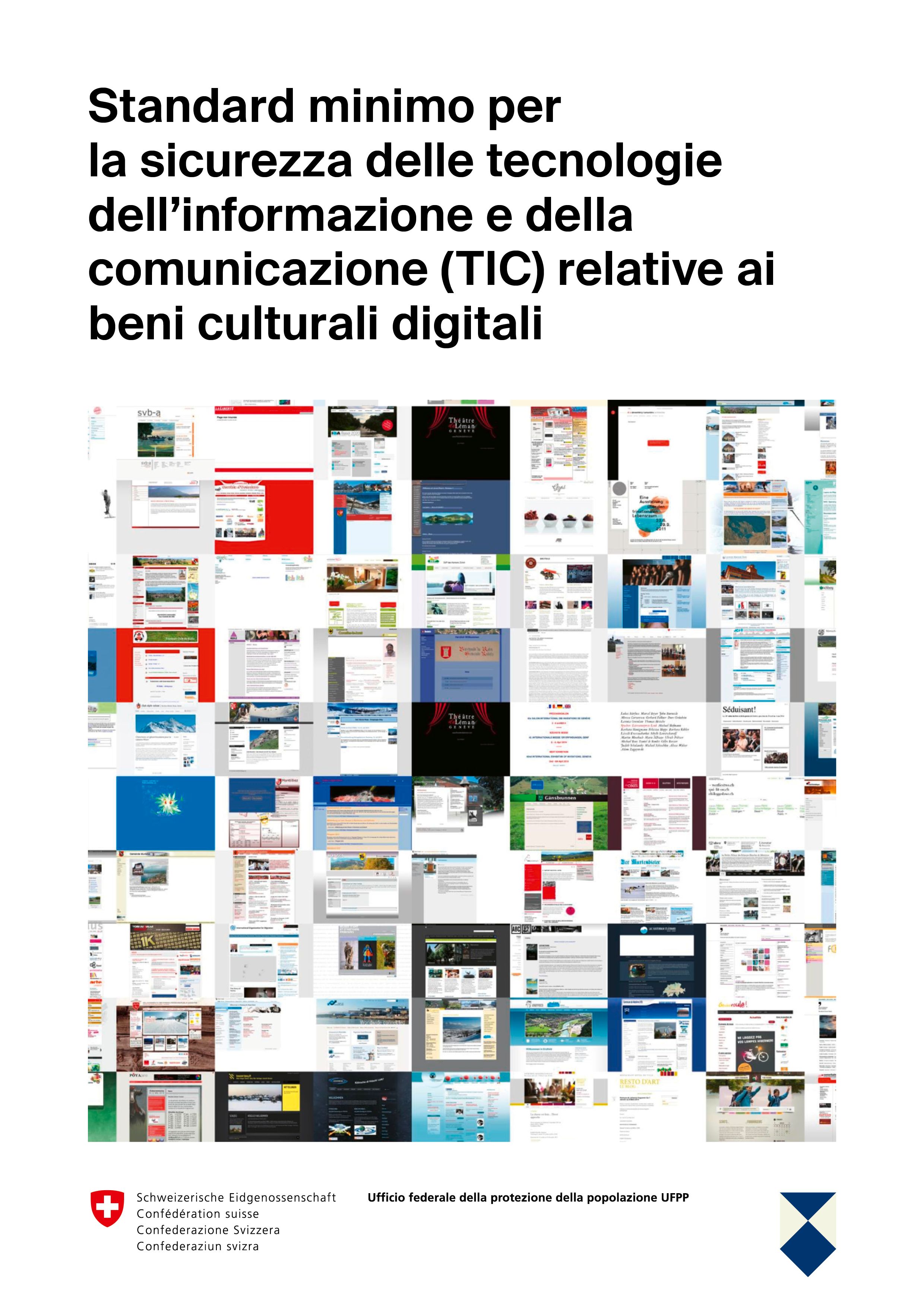 Standard minimo per la sicurezza delle tecnologie dell’informazione e della comunicazione (TIC) relative ai beni culturali digitali